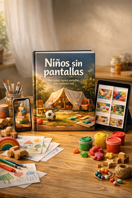 NIÑOS SIN PANTALLAS+5 BONOS DE REGALO